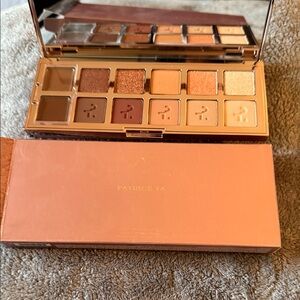 Patrick Ta Eyeshadow Palette - Rich Browns and Shimmering Golds